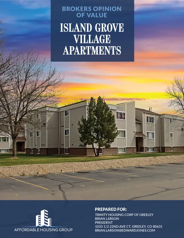 Affordable housing property represented by Affordable Housing Group